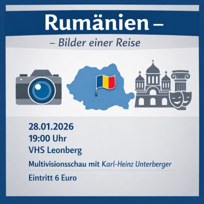 Multivisionsschau zeigt Rumänien-Reise eines Leonberger Fotografen